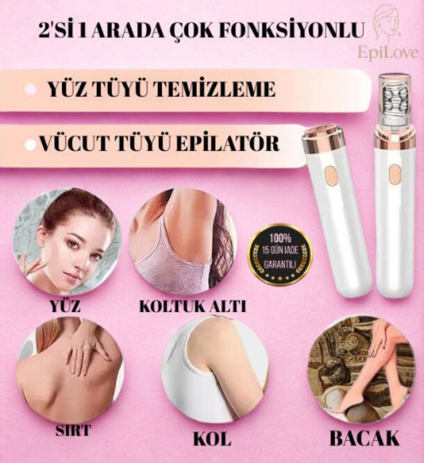 Tüm Vücut Epilatör